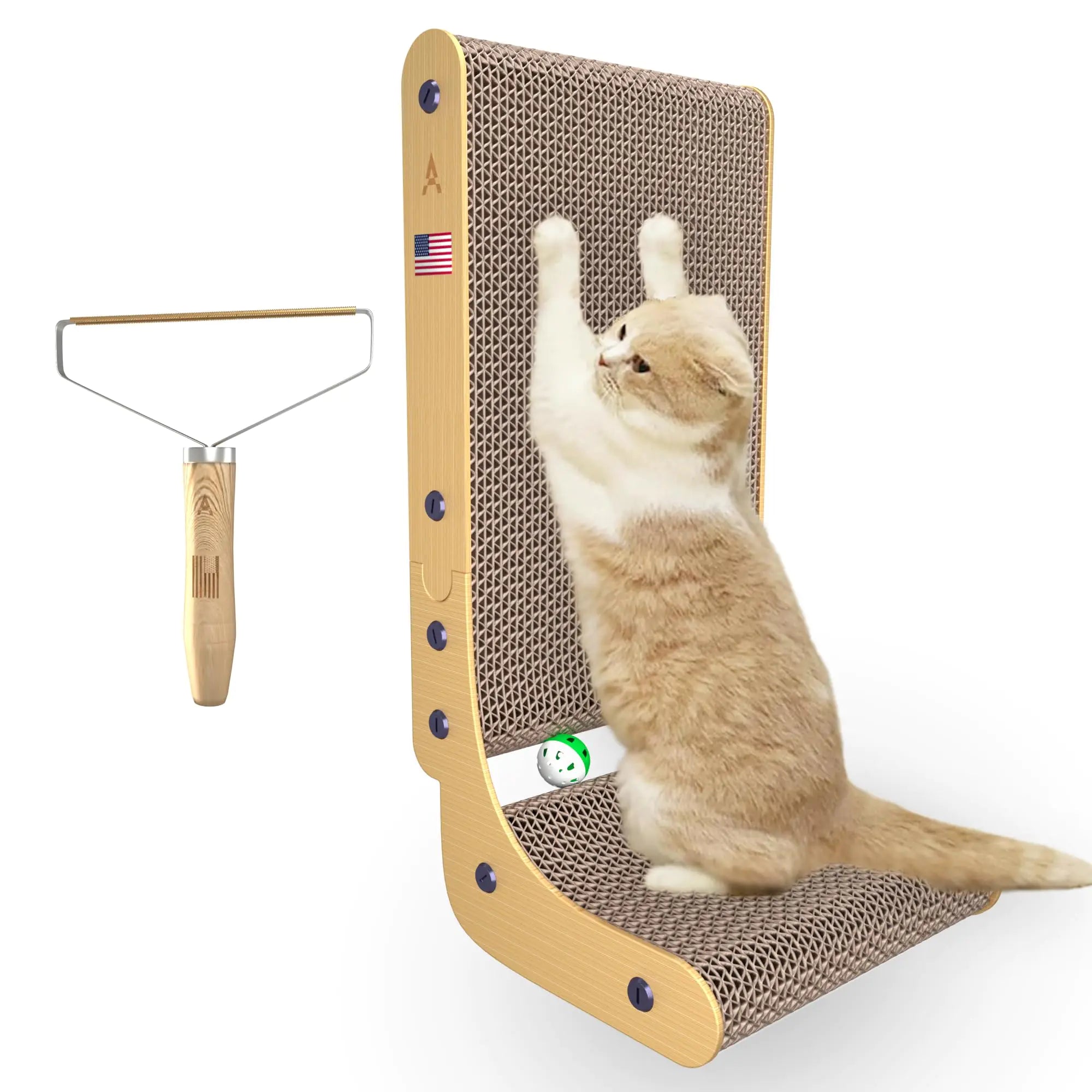Luxe Catnip Scratch Station