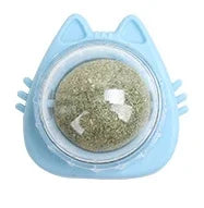 1 Pc Natural Catnip Cat Wall Stick-on Ball Toy Treats Healthy Natural Removes Hair Balls To Promote Digestion Cat Grass Snack