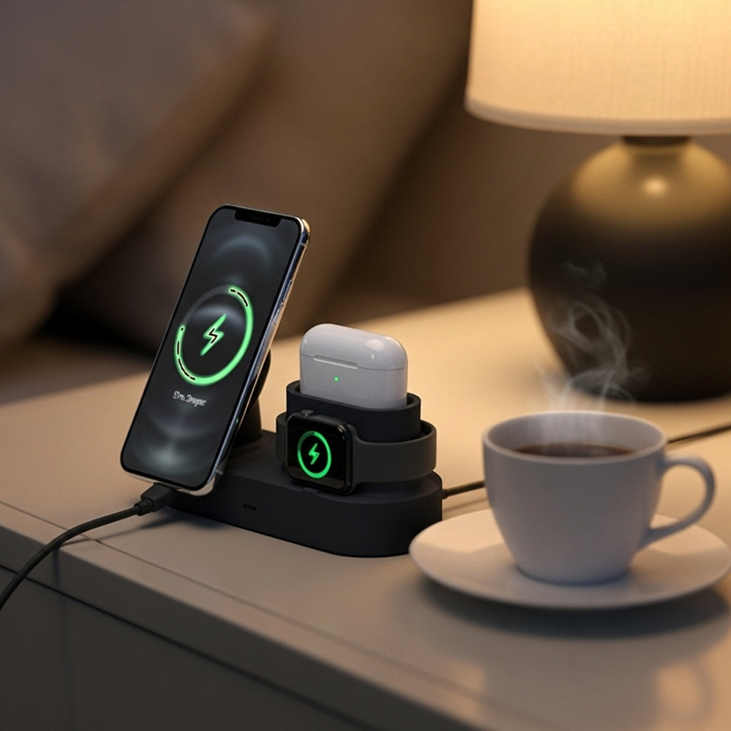 elago MS Trio 2 All-in-One Charging Hub [Black]