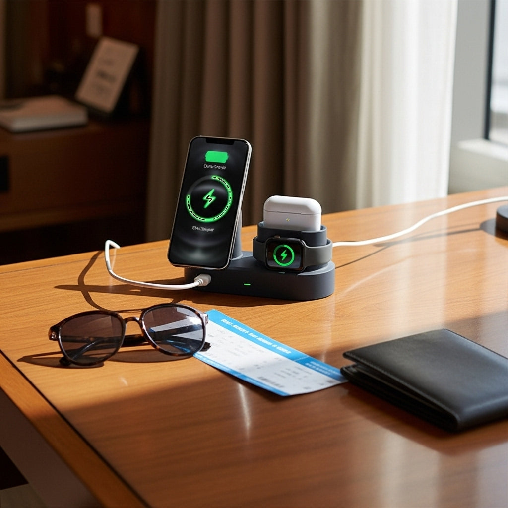 elago MS Trio 2 All-in-One Charging Hub [Black]