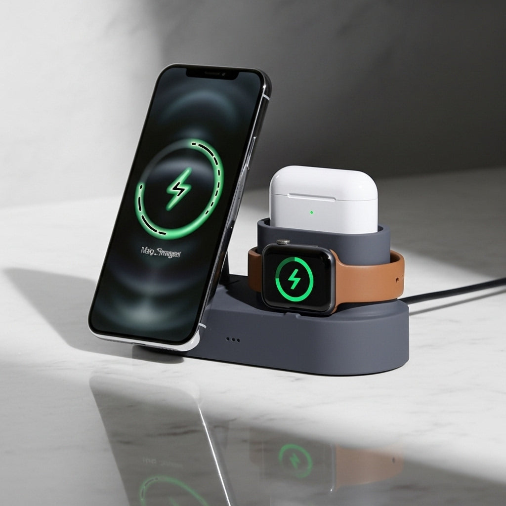elago MS Trio 2 All-in-One Charging Hub [Black]