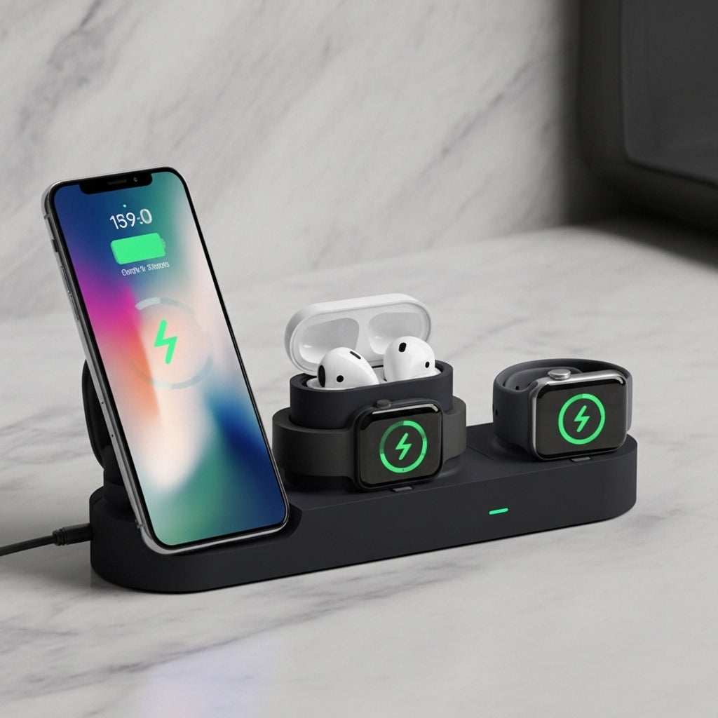 elago MS Trio 2 All-in-One Charging Hub [Black]