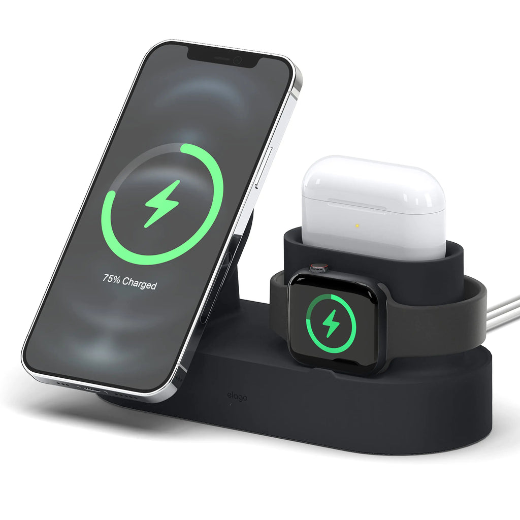elago MS Trio 2 All-in-One Charging Hub [Black]